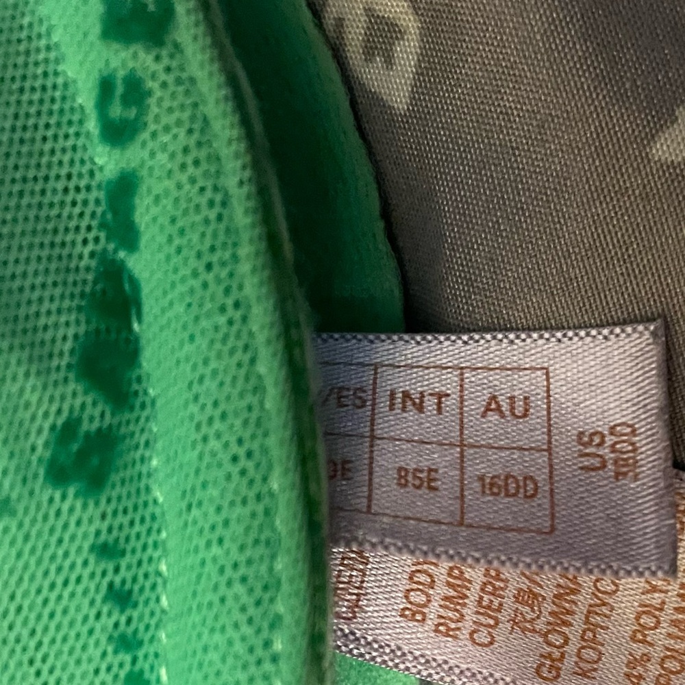 Savage X Fenty Flocked Logo Bra - Picture 8 of 8